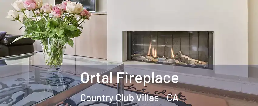 Ortal Fireplace Country Club Villas - CA
