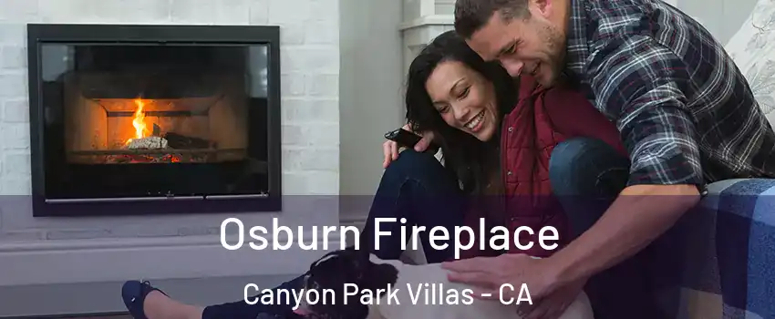 Osburn Fireplace Canyon Park Villas - CA