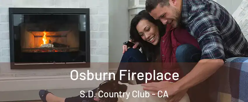 Osburn Fireplace S.D. Country Club - CA
