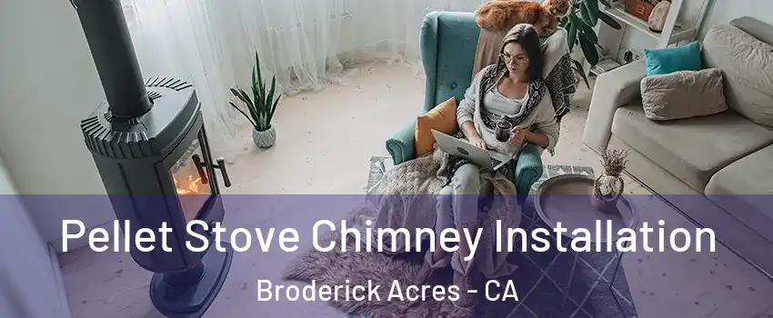 Pellet Stove Chimney Installation Broderick Acres - CA