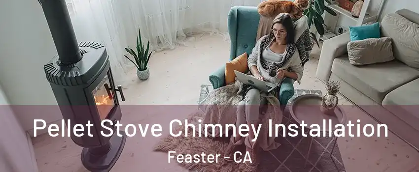 Pellet Stove Chimney Installation Feaster - CA