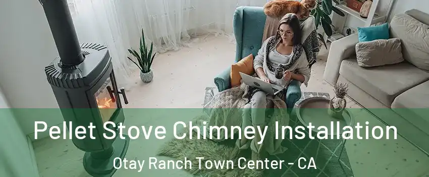 Pellet Stove Chimney Installation Otay Ranch Town Center - CA