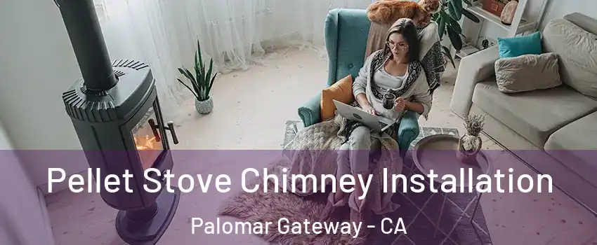 Pellet Stove Chimney Installation Palomar Gateway - CA