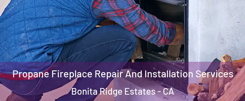 Propane Fireplace Repair And Installation Services Bonita Ridge Estates - CA