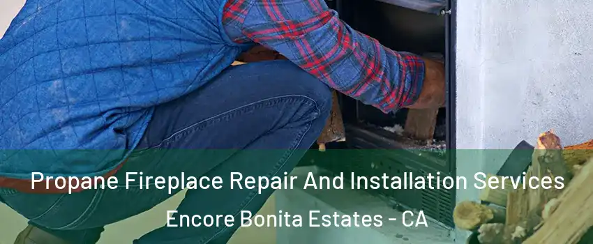Propane Fireplace Repair And Installation Services Encore Bonita Estates - CA