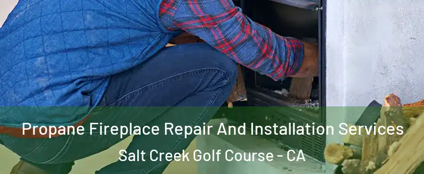 Propane Fireplace Repair And Installation Services Salt Creek Golf Course - CA