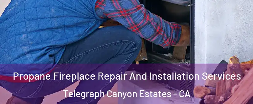 Propane Fireplace Repair And Installation Services Telegraph Canyon Estates - CA