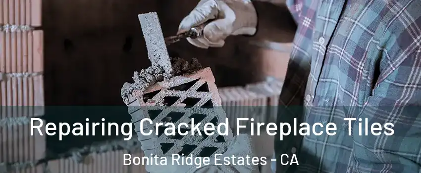 Repairing Cracked Fireplace Tiles Bonita Ridge Estates - CA