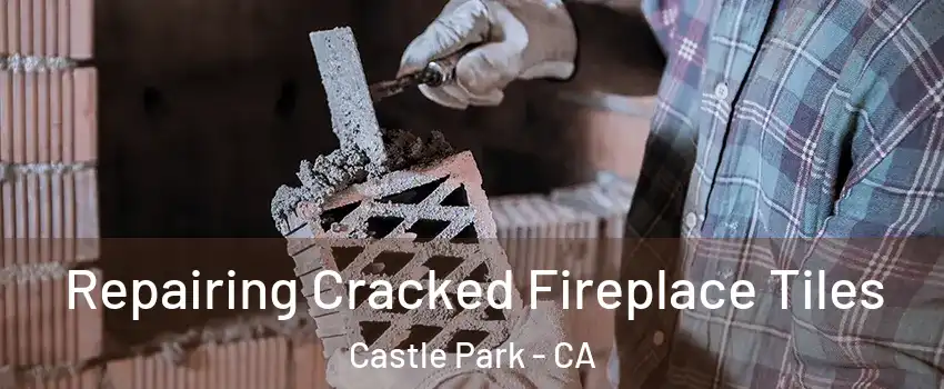 Repairing Cracked Fireplace Tiles Castle Park - CA