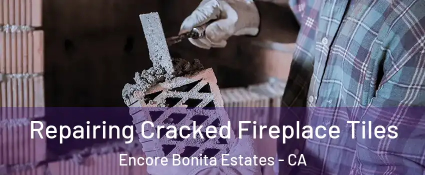Repairing Cracked Fireplace Tiles Encore Bonita Estates - CA