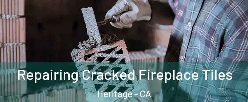 Repairing Cracked Fireplace Tiles Heritage - CA