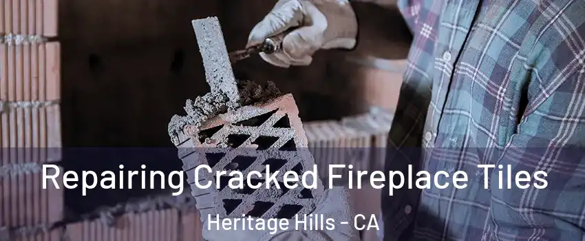 Repairing Cracked Fireplace Tiles Heritage Hills - CA