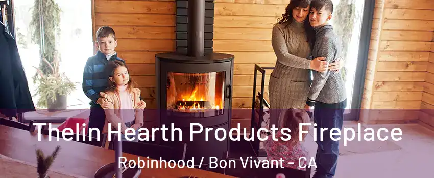 Thelin Hearth Products Fireplace Robinhood / Bon Vivant - CA