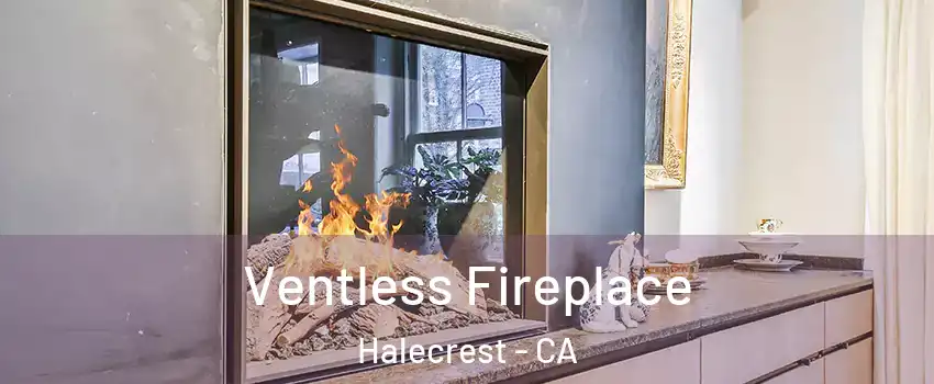 Ventless Fireplace Halecrest - CA