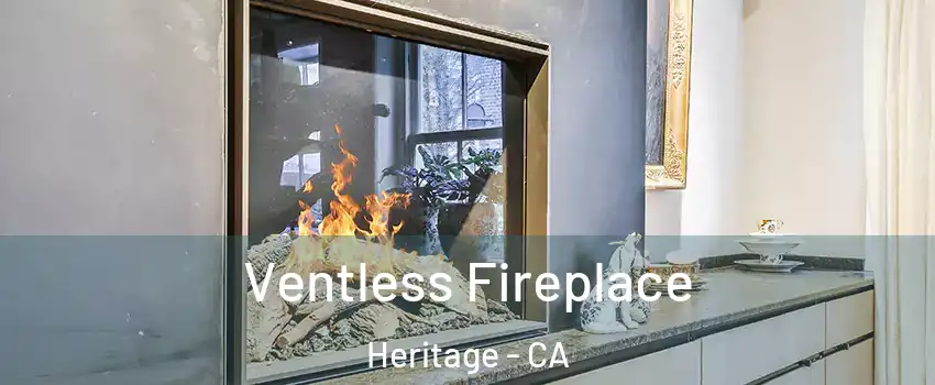 Ventless Fireplace Heritage - CA